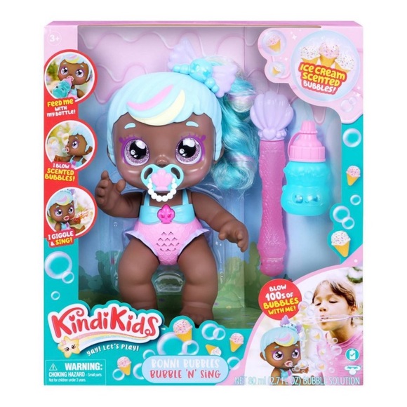 Kindi Kids Toys Kindi Kids Bonni Bubbles Bubble N Sing Doll Poshmark